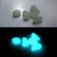 200g Petits Galets phosphorescents Vert