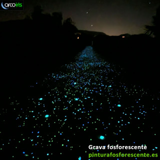 Fragmentos fosforescentes 1kg -5kg