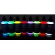 Kit fluorescente invisible ultravioleta 8 colores