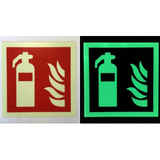 Panel Fotoluminiscente Extintor de Incendios - F001