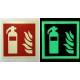 Panel Fotoluminiscente Extintor de Incendios 