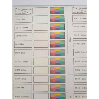 Colorante fluorescente soluble e invisible 