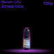 Resina LED UV transparente