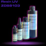 Resina LED UV transparente