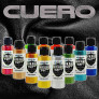 Pinturas aerógrafo para cuero 60ml colores acrílicos flexibles y resistentes