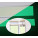 Perfil fotoluminiscente de aluminio para señalización mural