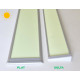 Perfil fotoluminiscente de aluminio para señalización mural