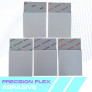 Esponjas abrasivas de espuma grises Flex Precision – 5 granos de lijado