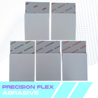 Esponjas abrasivas de espuma grises Flex Precision – 5 granos de lijado