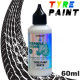 Pintura profesional para neumáticos: adherencia al caucho