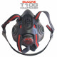 Mascarilla respiratoria profesional para pintura T10G EN140 de silicona